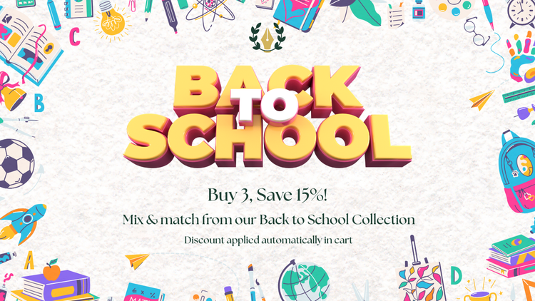 Back to School Sale!