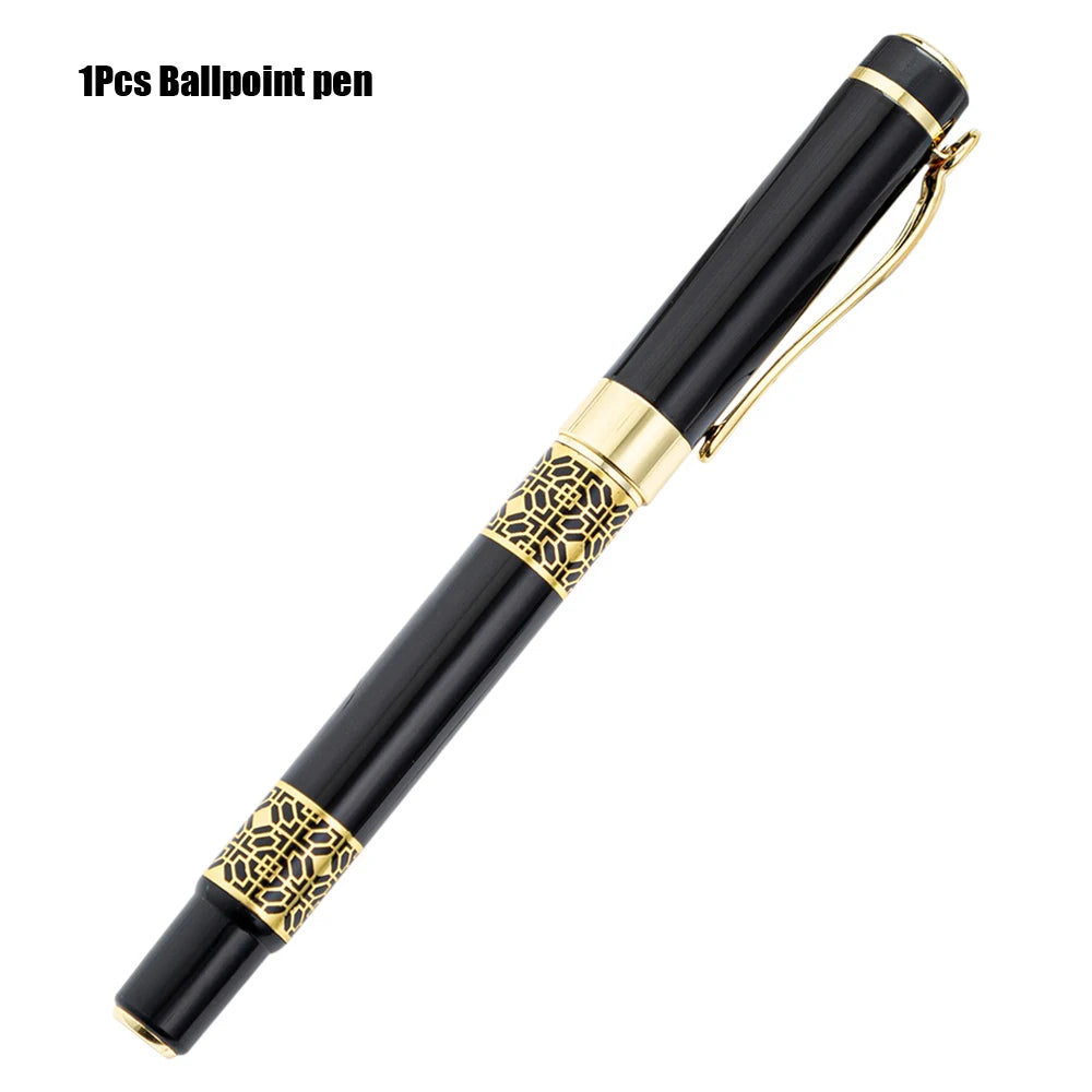 Luxury Ballpoint Pen Set with 4 Refills