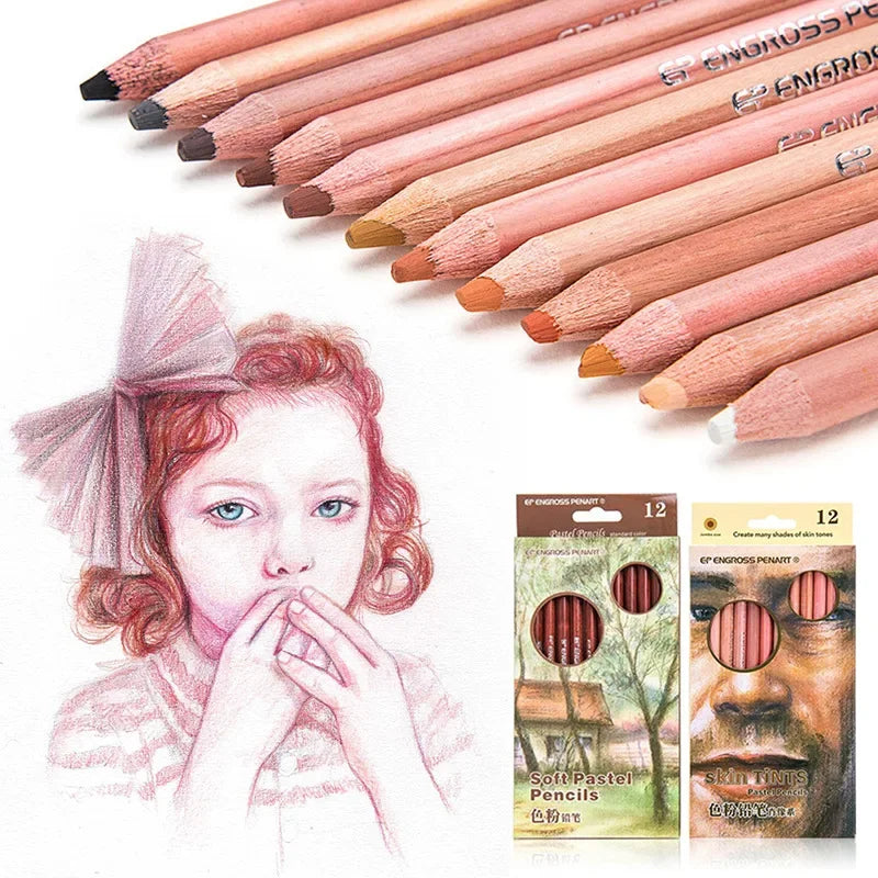 MasterCraft 12-Piece Dual-Tone Toner Pencil Set