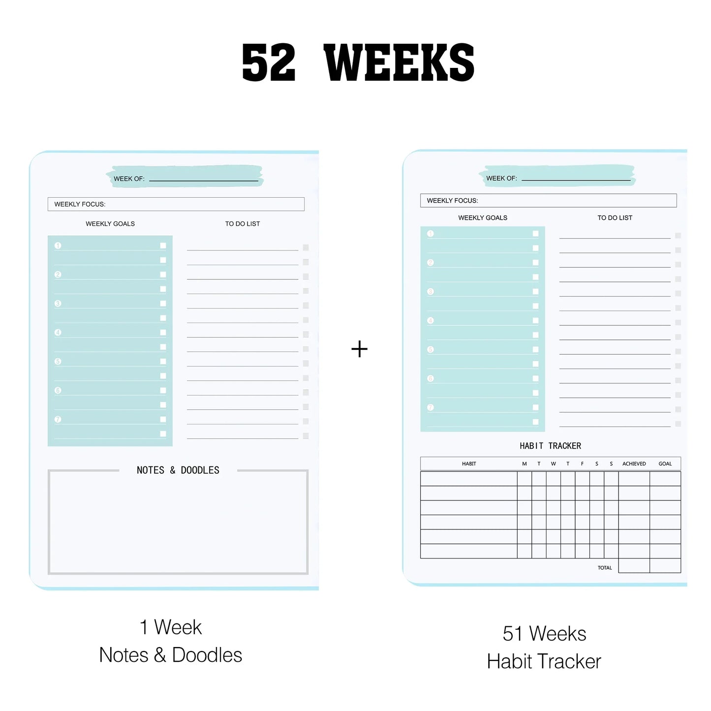 Weekly Planner Non-Dated