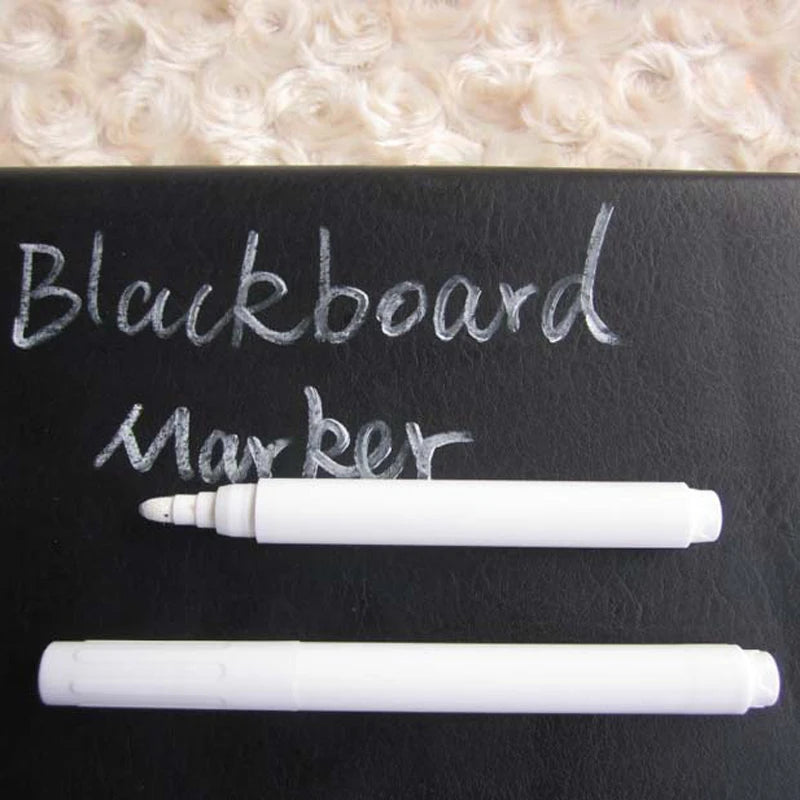 Chalk Marker Set - Erasable Pens for Glass & Chalkboards