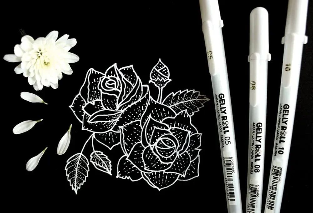 Japanese Gel Pen Trio Set