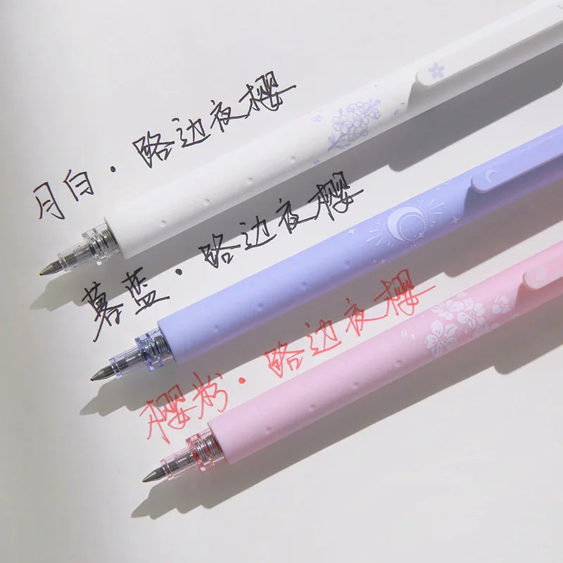 Kawaii Sakura Gel Pen Set