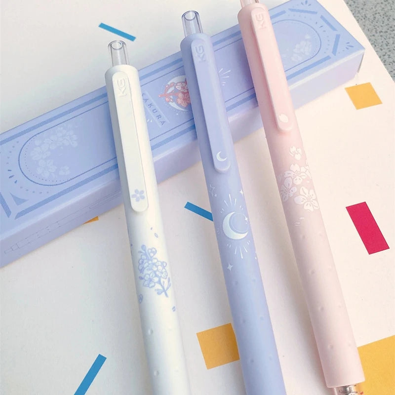Kawaii Sakura Gel Pen Set