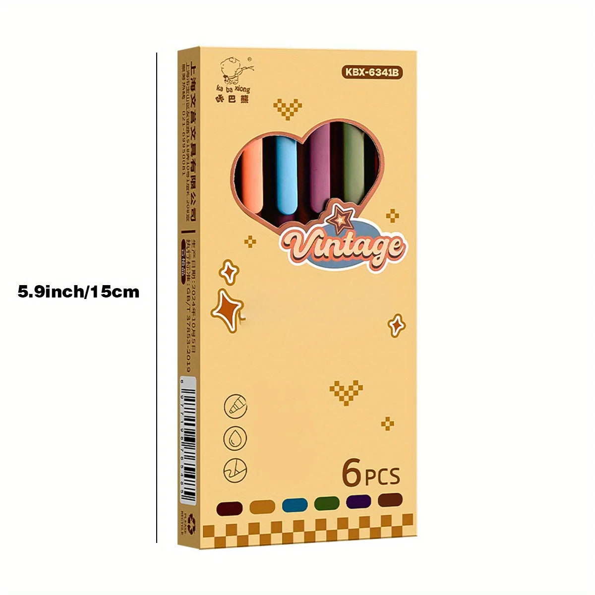 Fine Tip Gel Pen (Set of 6)