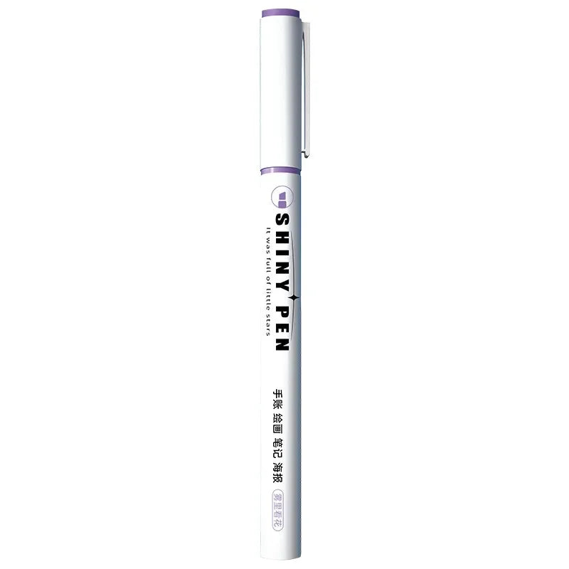 Kawaii 4-Piece Glitter Highlighter Pen Set