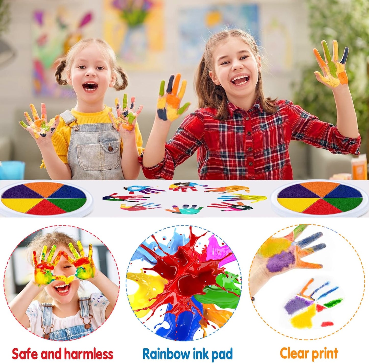 Vibrant Finger Paint Set for Endless Creative Fun