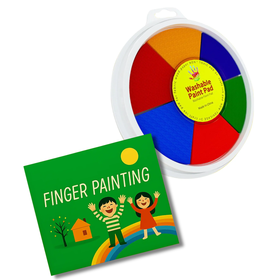 Vibrant Finger Paint Set for Endless Creative Fun