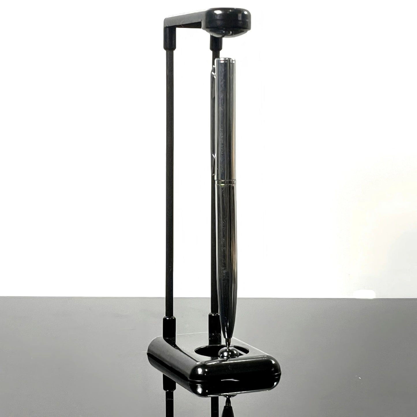 Stainless Steel Floating Ballpoint Pen for Creative Writing and Office Use