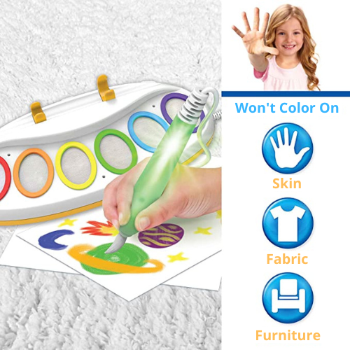 Colorful Kids Activity Table for Mess-Free Creative Play
