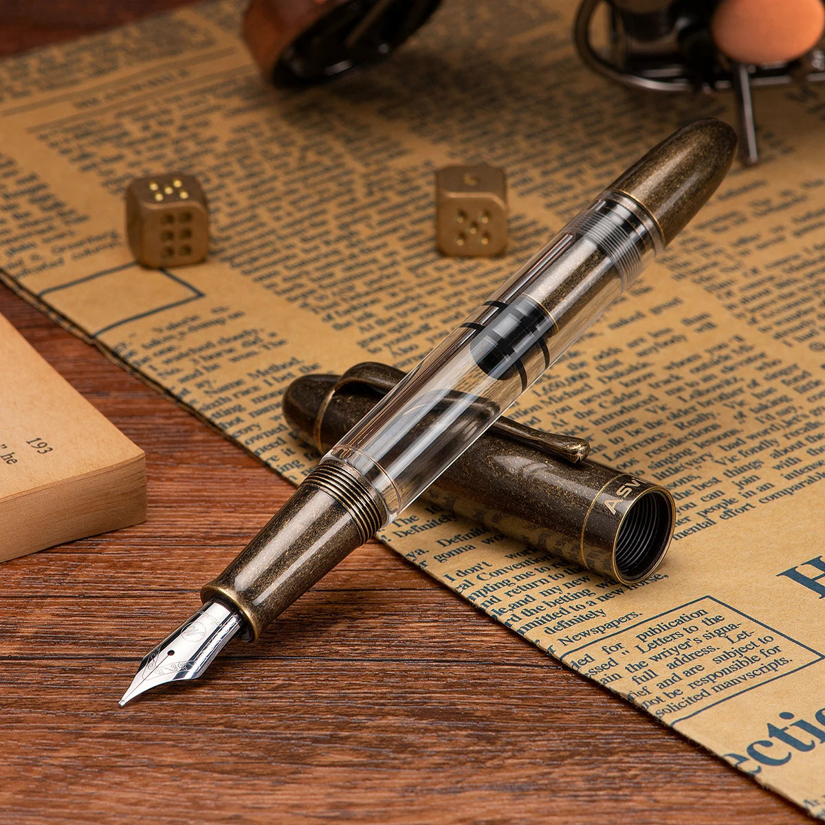 Vintage Torpedo Piston Fountain Pen