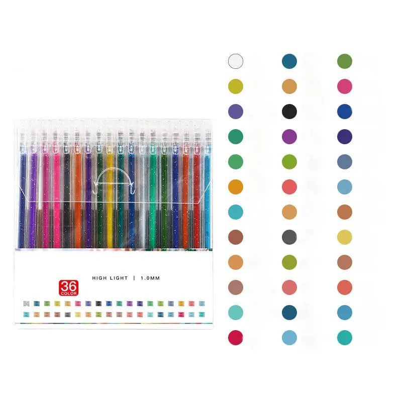 Glitter Gel Pen Set