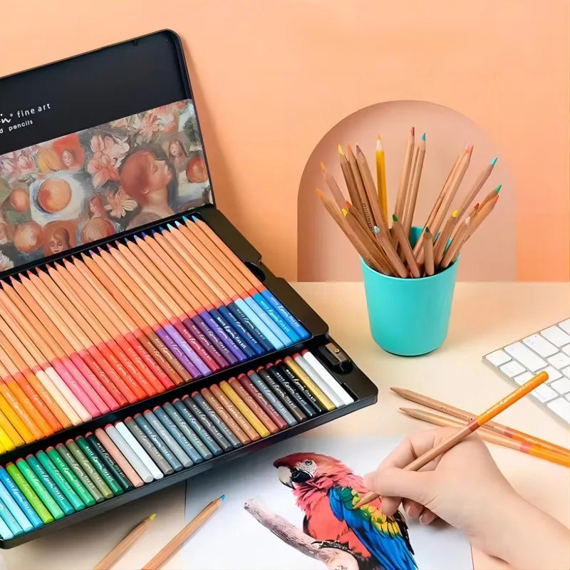 Professional Oil Colored Pencil Kit