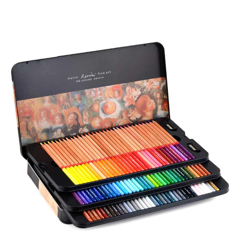 Professional Oil Colored Pencil Kit