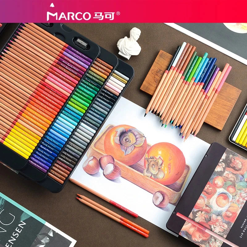 Professional Oil Colored Pencil Kit