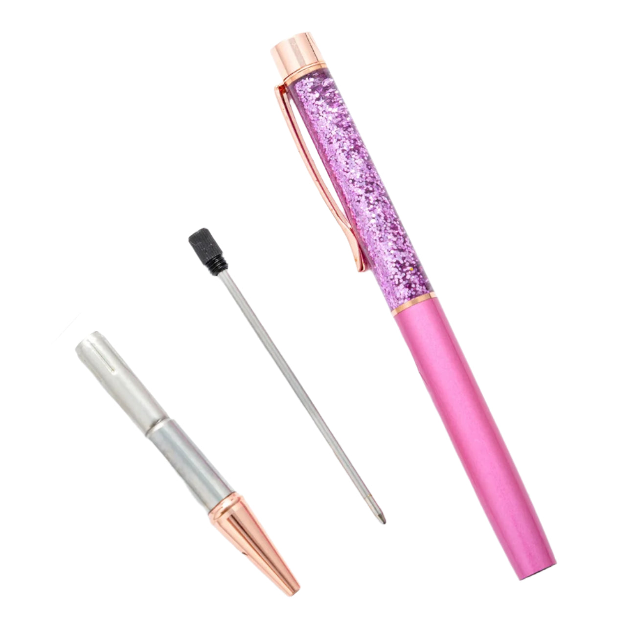 Oil Metal Glitter Ballpoint Pen