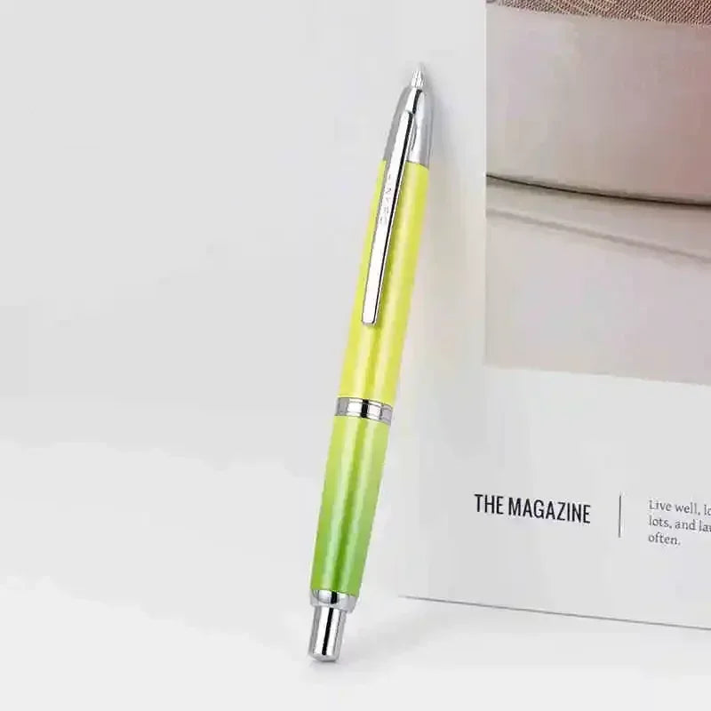 Retractable Metal Fountain Pen