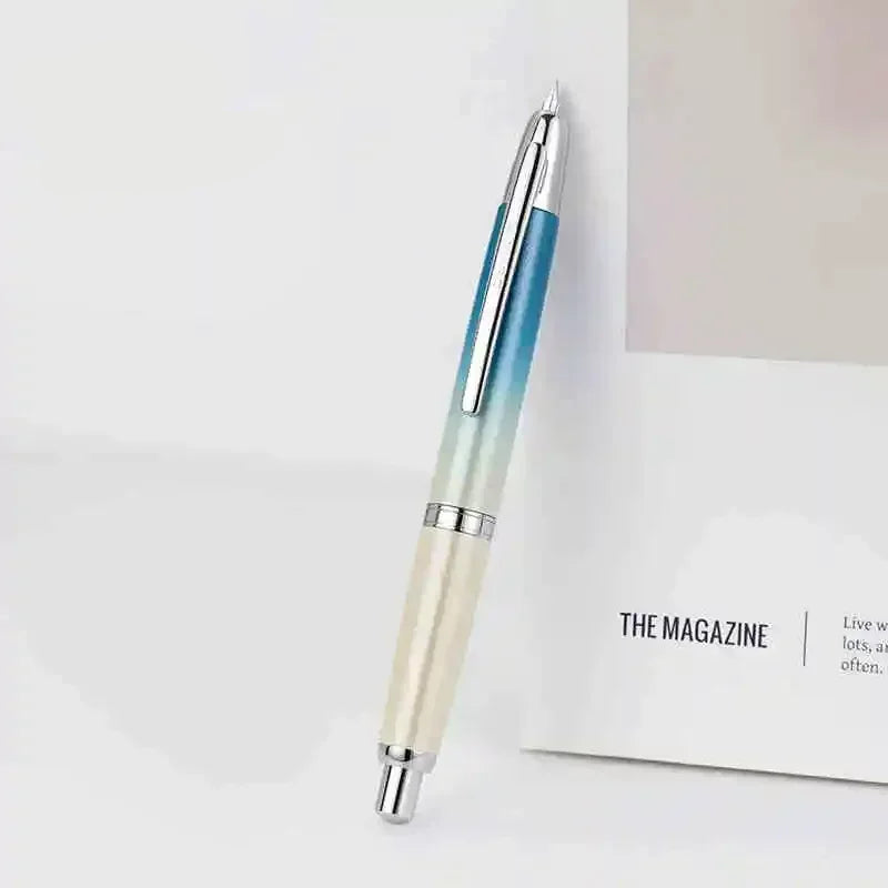 Retractable Metal Fountain Pen