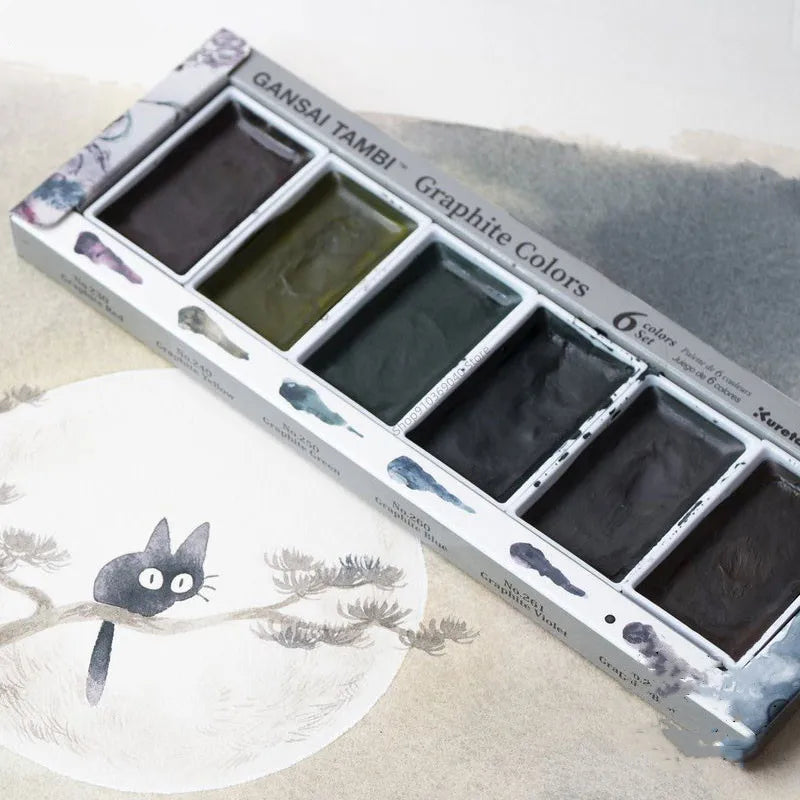 Japanese Graphite Watercolor Set