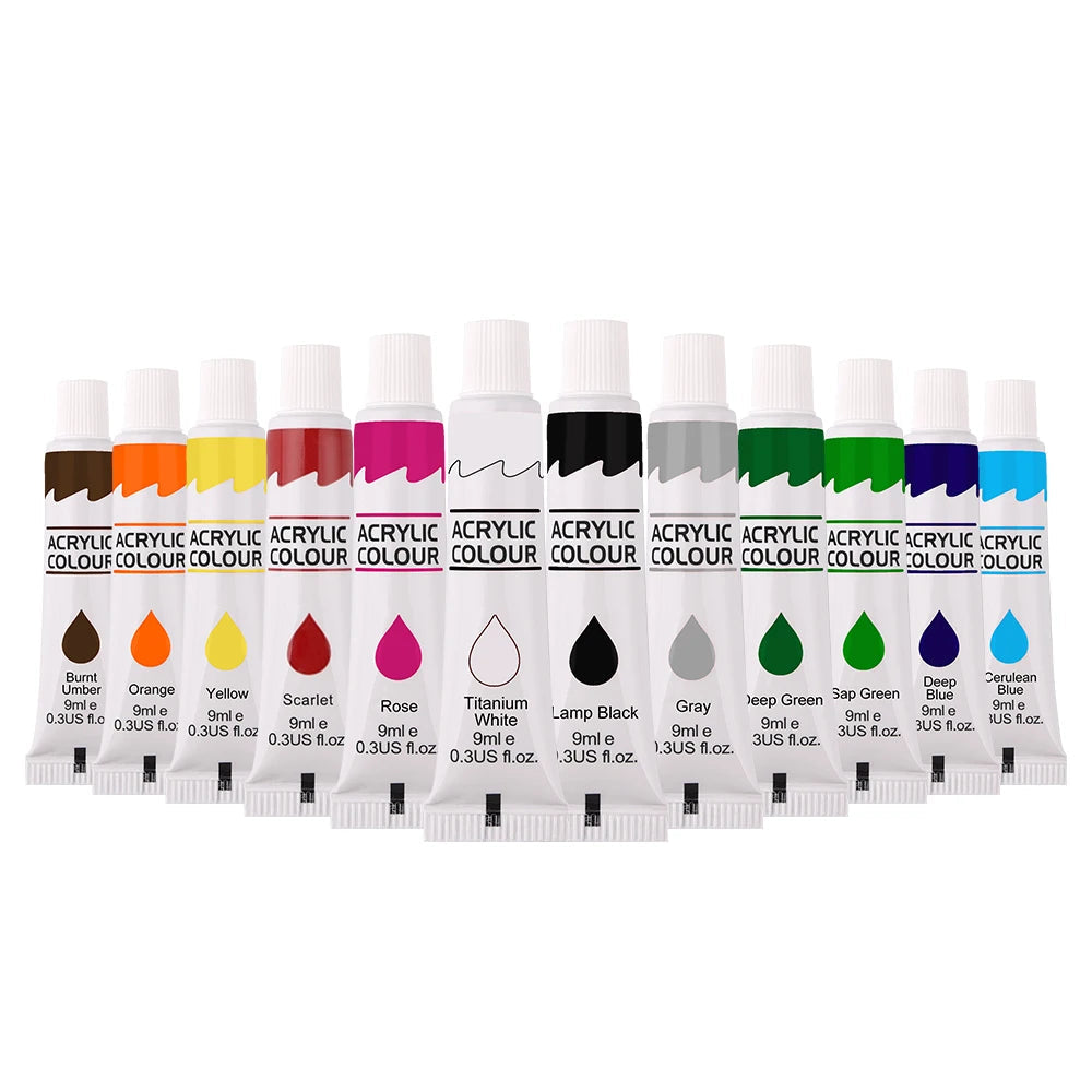 Acrylic Paint Set – 12 colors