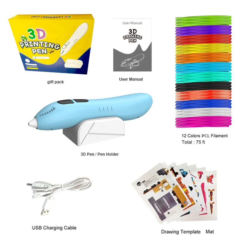 Super Low-Temperature 3D Printing Pen