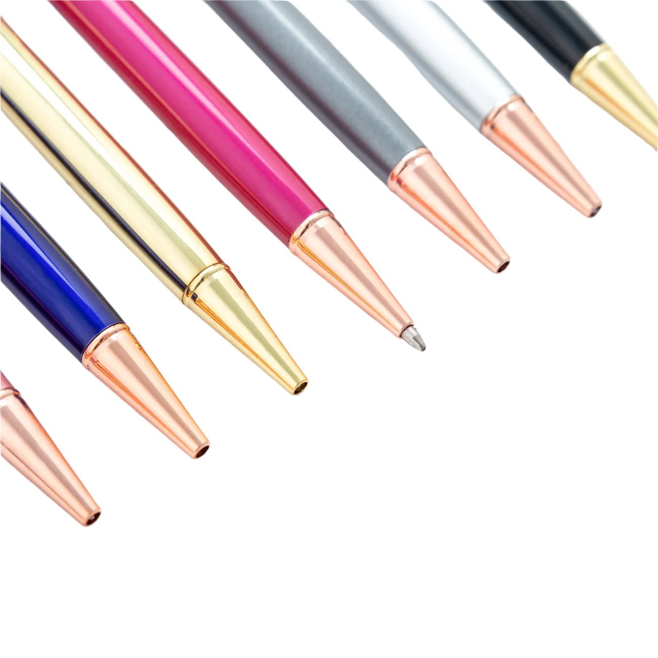 Oil Metal Glitter Ballpoint Pen