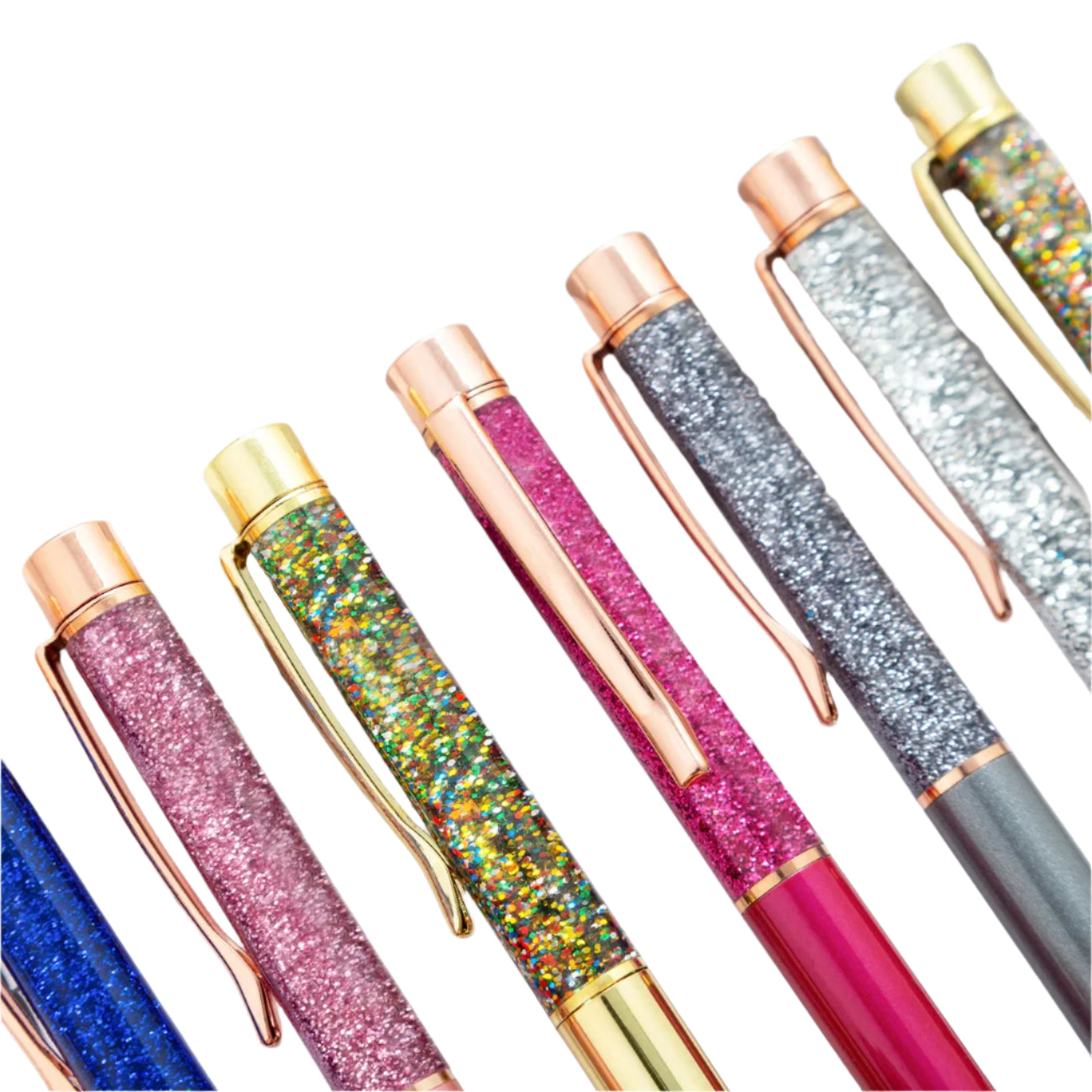 Oil Metal Glitter Ballpoint Pen