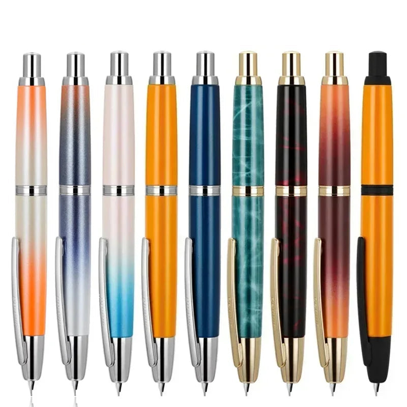 Retractable Metal Fountain Pen