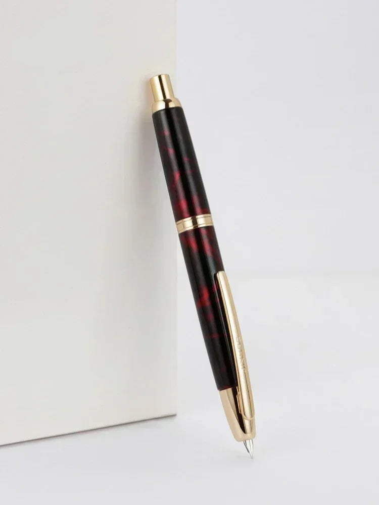 Retractable Metal Fountain Pen