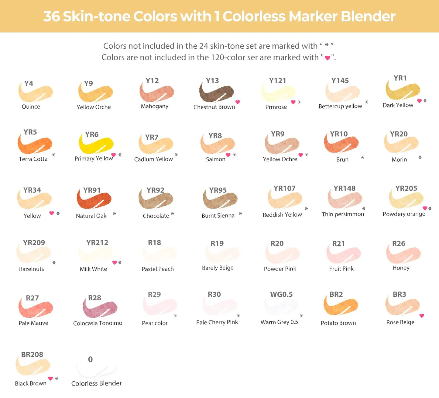 Alcohol Art Marker Set