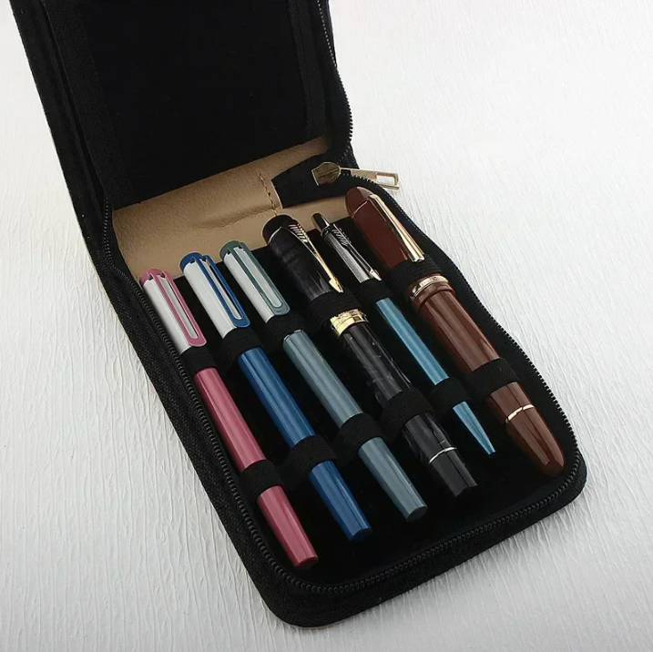 Canvas Fountain Pen Case