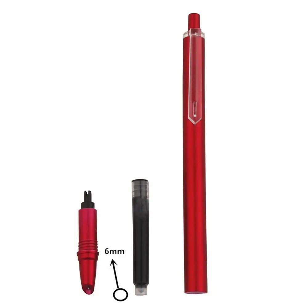 Elegant Retractable Metal Fountain Pen