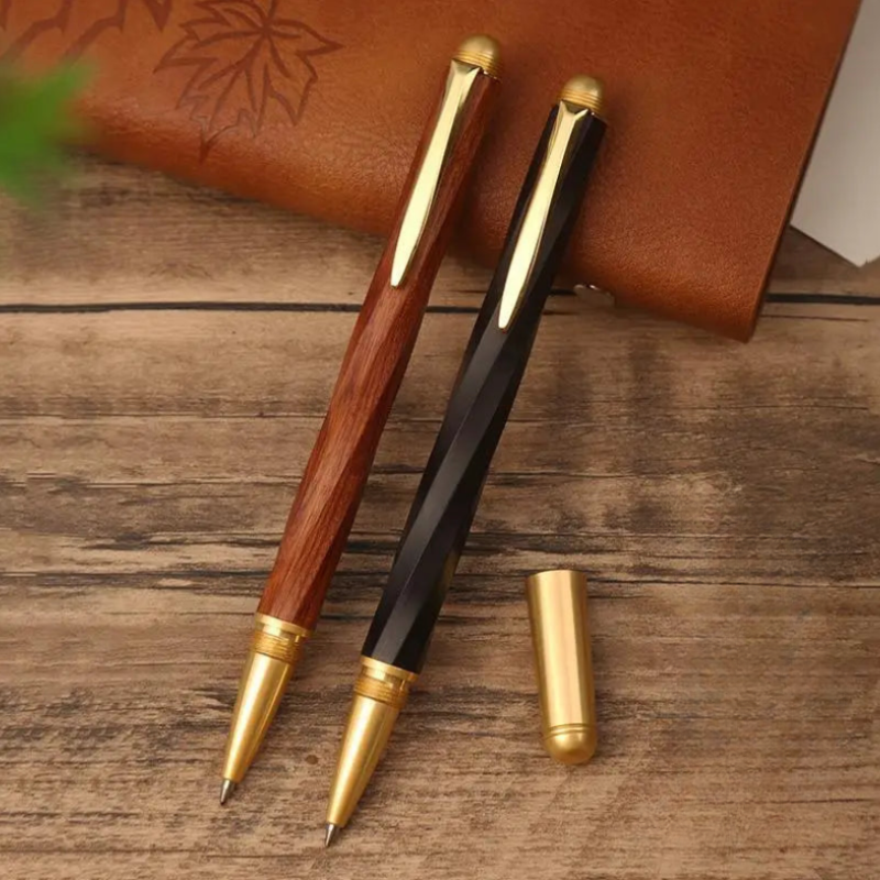 Spiral Sandalwood Pen