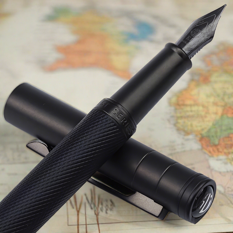 Black Forest Titanium Fountain Pen