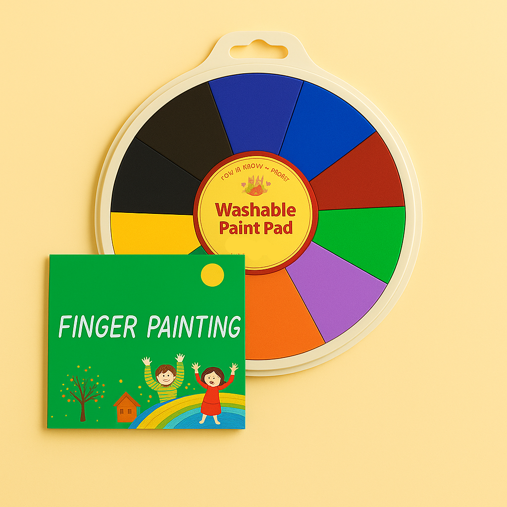 Vibrant Finger Paint Set for Endless Creative Fun