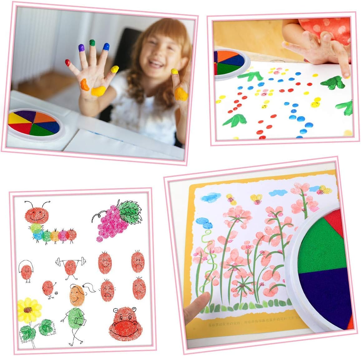 Vibrant Finger Paint Set for Endless Creative Fun