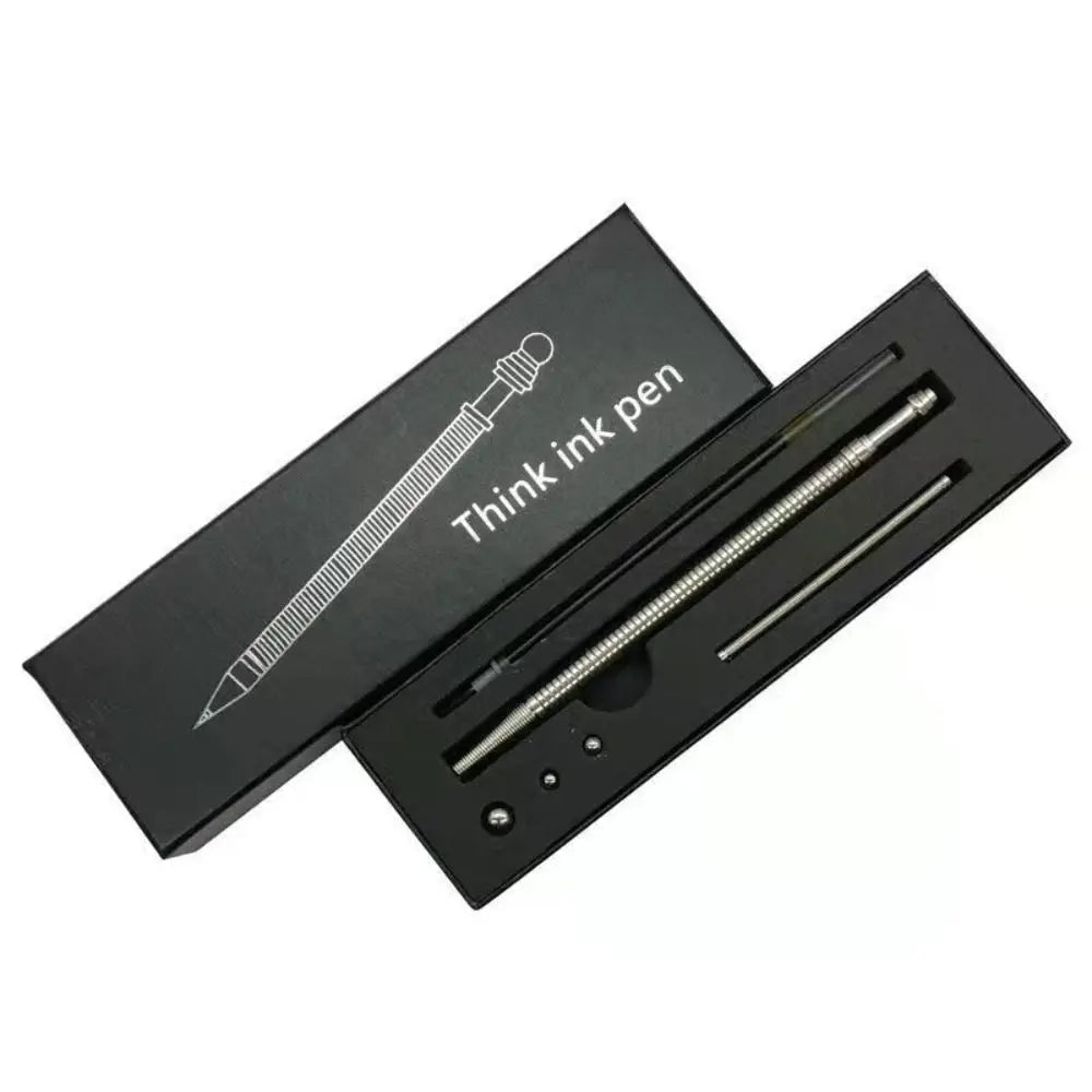 Magnetic Gel Ballpoint Pen with Decompression Fidget Spinner