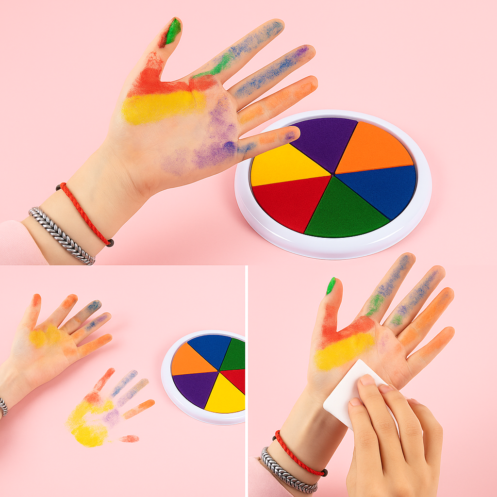 Vibrant Finger Paint Set for Endless Creative Fun