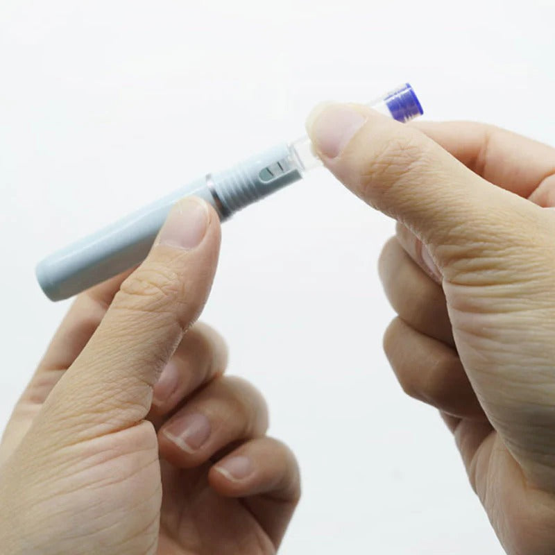 Retractable Fountain Pen with Refillable Ink
