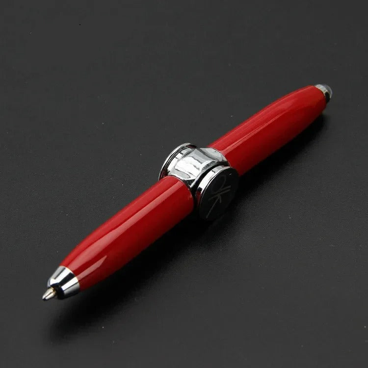 LED Spinner Metal Ballpoint Pen