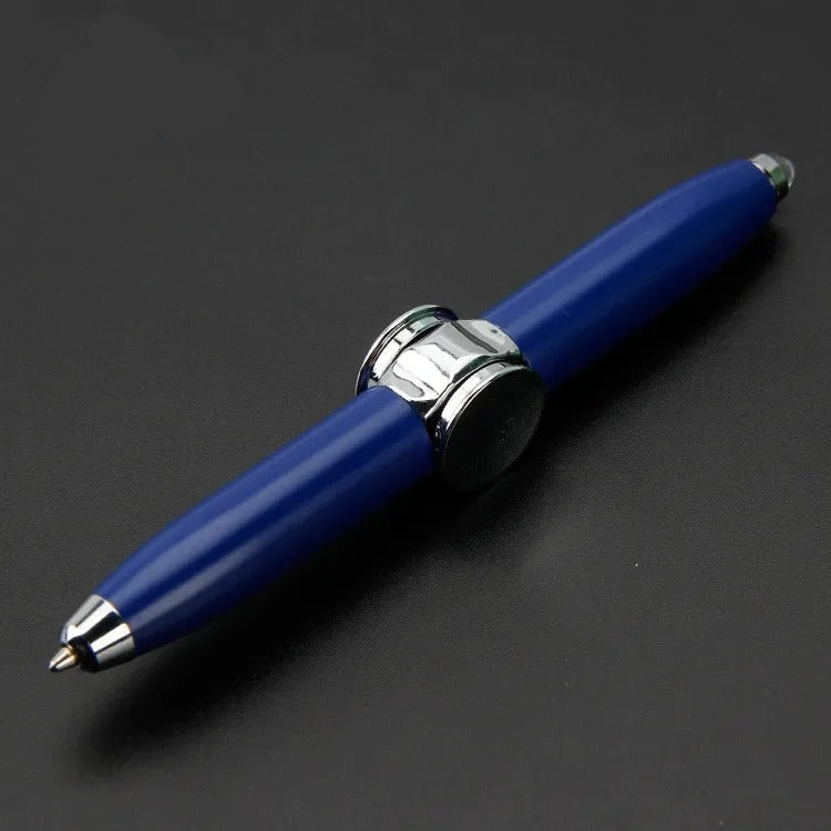 LED Spinner Metal Ballpoint Pen