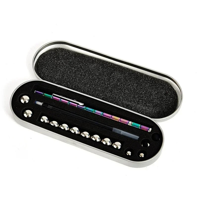 Magnetic Fidget Gel Pen – Write. Build. Decompress.