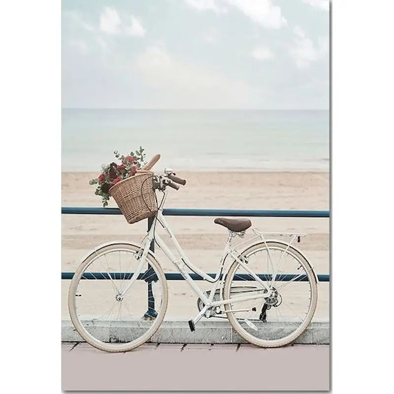 Beach Landscape Paint by Numbers Kit – Relaxing DIY Oil Painting for Adults