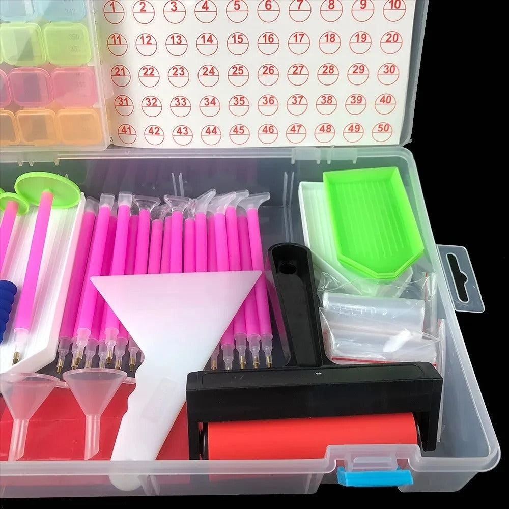 128pcs Diamond Painting Tools Kit