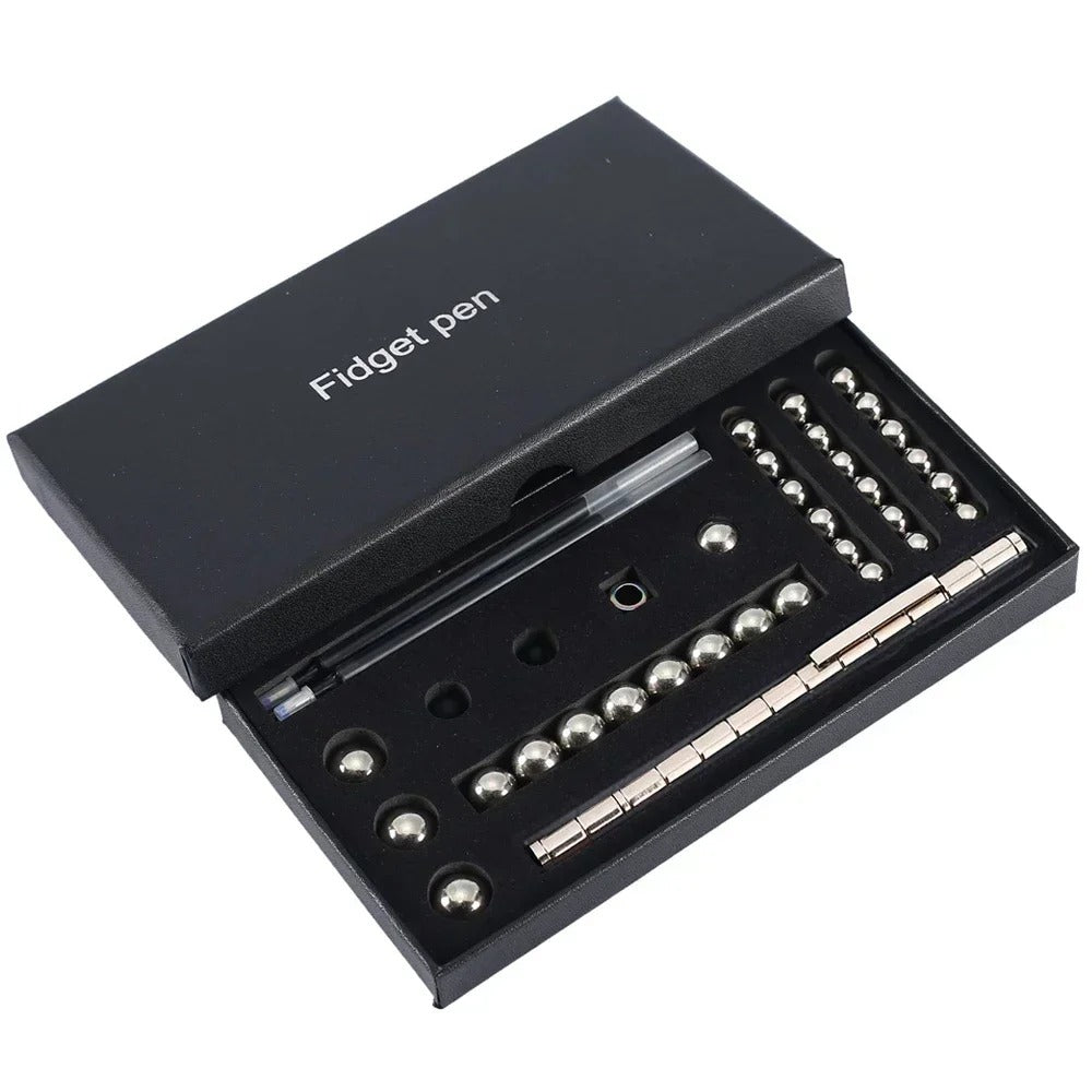 Magnetic Fidget Gel Pen – Write. Build. Decompress.