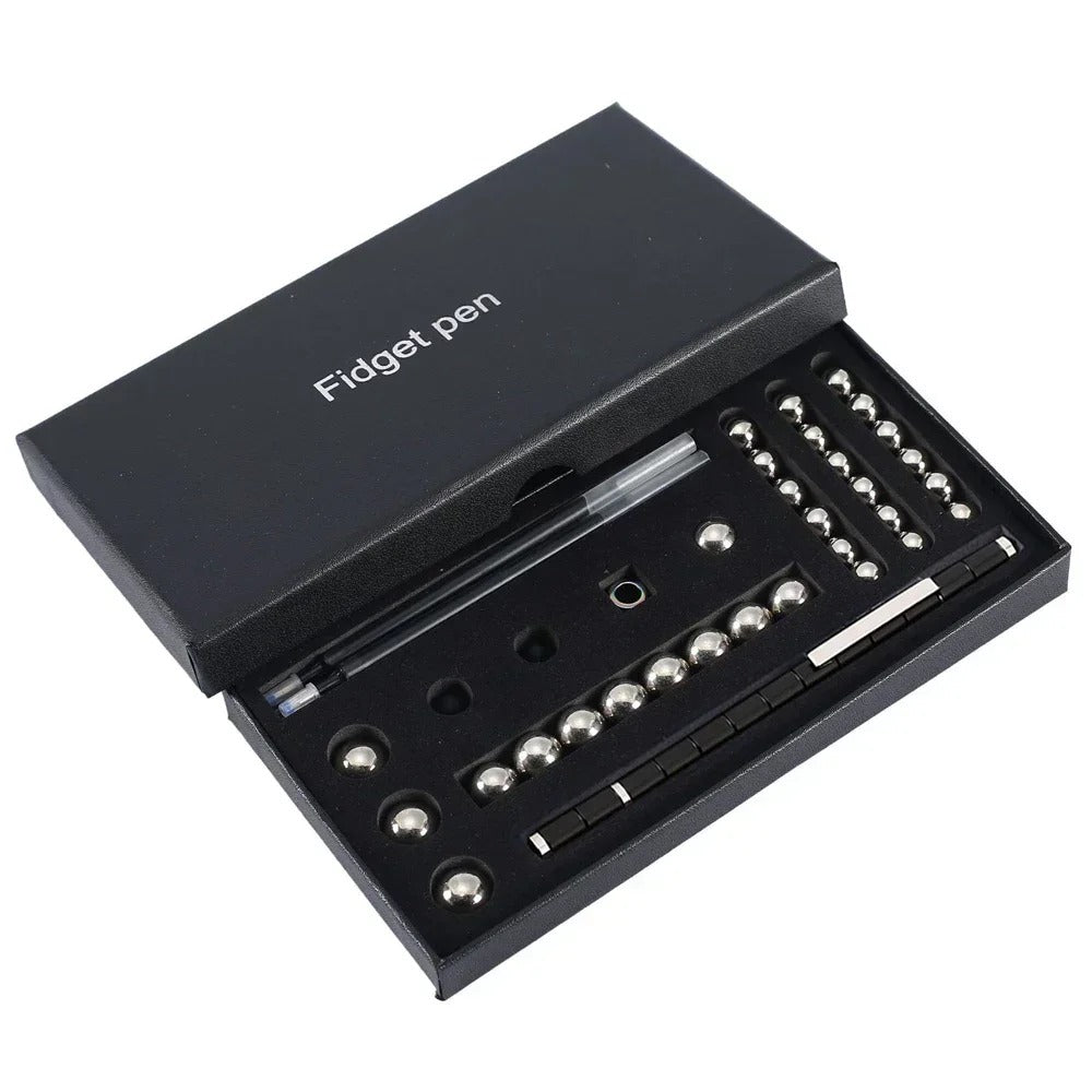 Magnetic Fidget Gel Pen – Write. Build. Decompress.