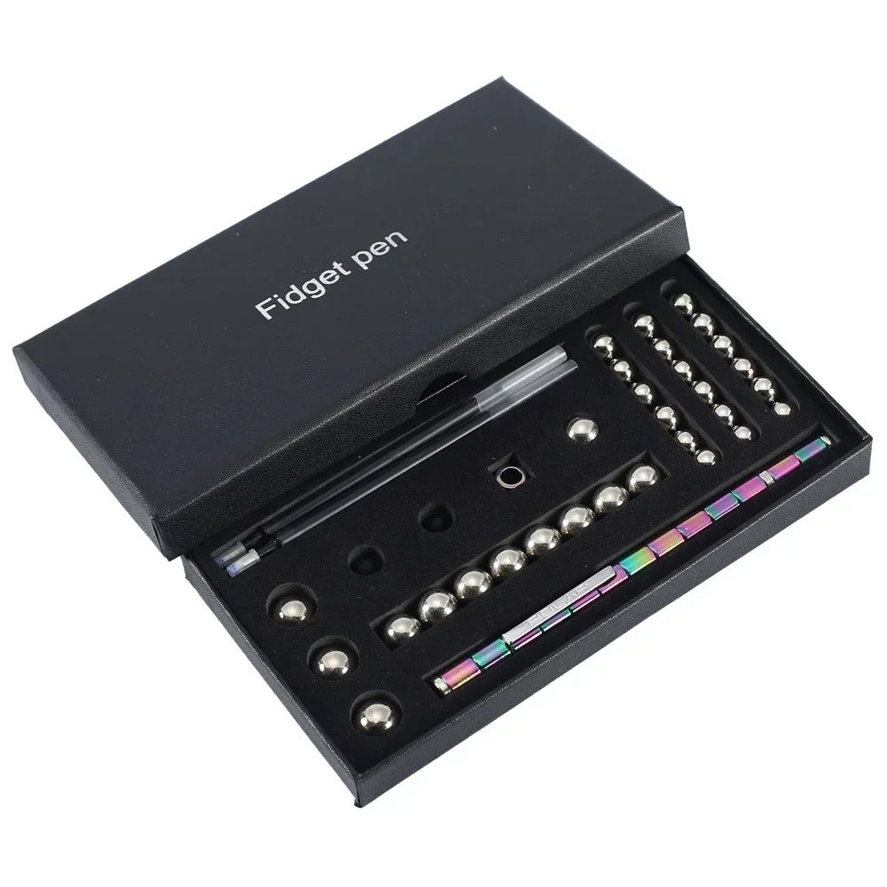 Magnetic Fidget Gel Pen – Write. Build. Decompress.