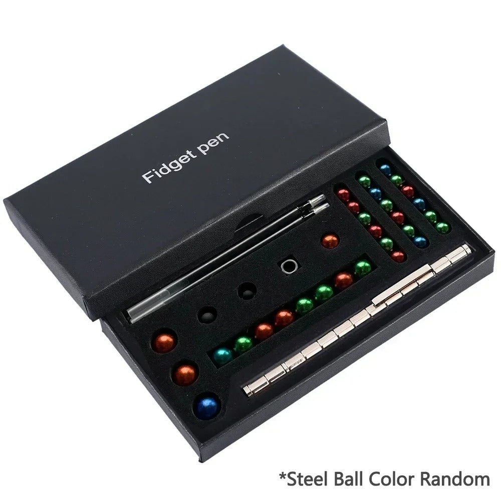 Magnetic Fidget Gel Pen – Write. Build. Decompress.