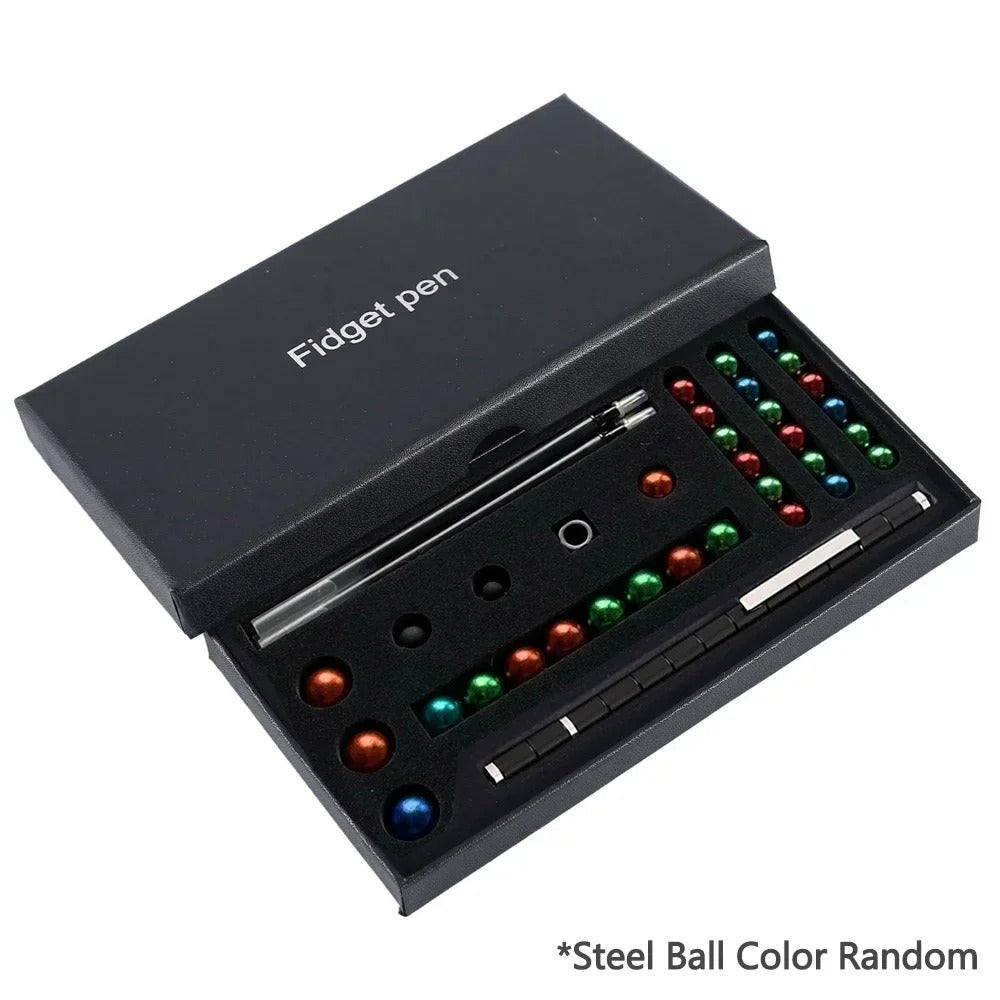 Magnetic Fidget Gel Pen – Write. Build. Decompress.