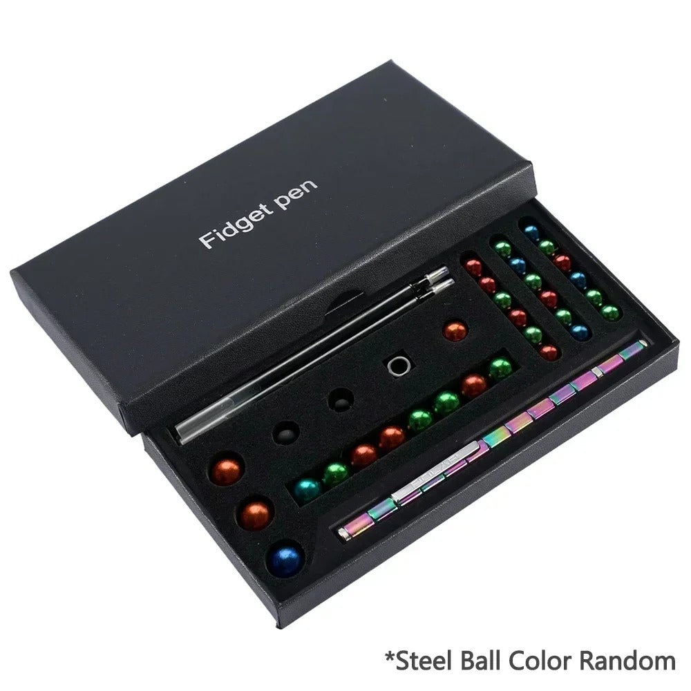 Magnetic Fidget Gel Pen – Write. Build. Decompress.